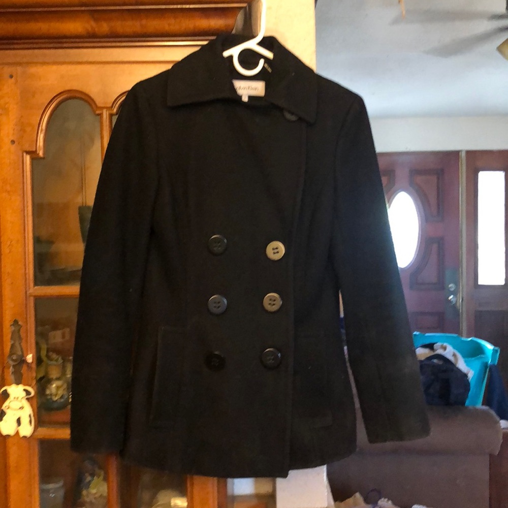 Ladies Calvin Klein dress coat.